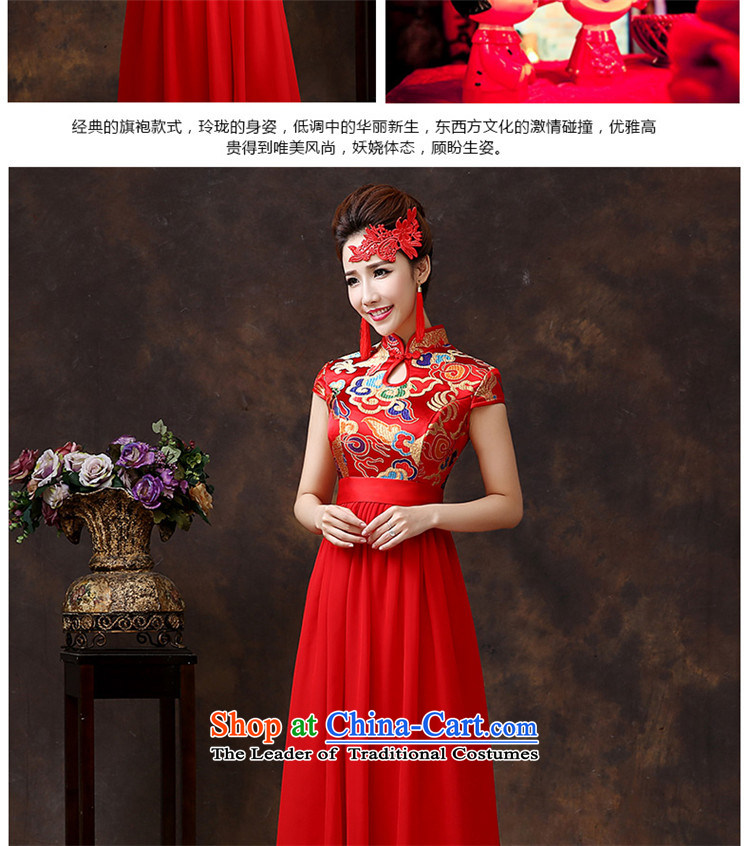 The spring and summer of 2015 New HANNIZI) Bride wedding dress evening dresses retro red long gown red XXL picture, prices, brand platters! The elections are supplied in the national character of distribution, so action, buy now enjoy more preferential! As soon as possible.