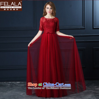 Ferrara 2015 new gray banquet evening dresses long shoulders lace bride bows services in summer and autumn moderator dress girls gray XL Photo, prices, brand platters! The elections are supplied in the national character of distribution, so action, buy now enjoy more preferential! As soon as possible.