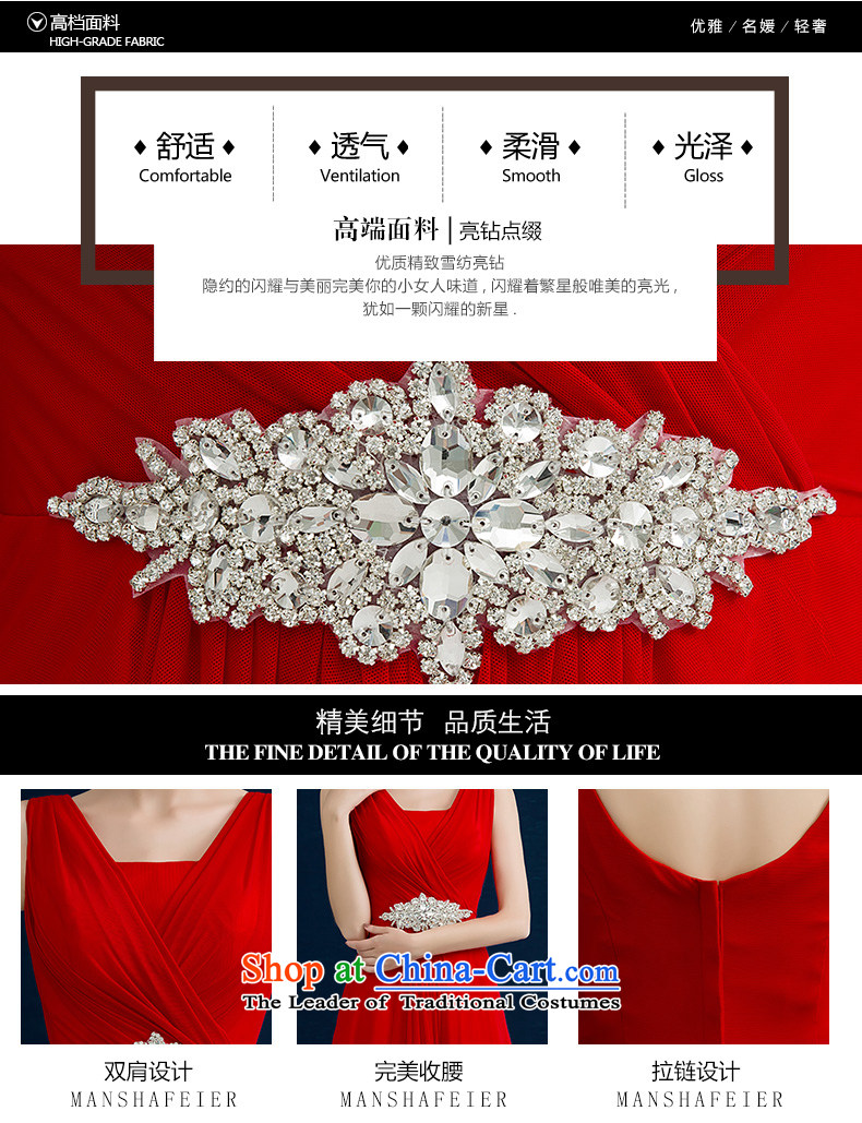 Seal the bride bows Chief Jiang, 2015 autumn and winter new wedding dress red stylish shoulders video thin red Female dress banquet tailored picture, prices, brand platters! The elections are supplied in the national character of distribution, so action, buy now enjoy more preferential! As soon as possible.