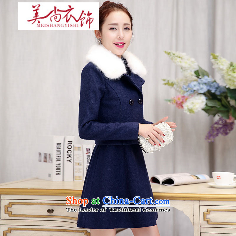 The United States is still fall/winter clothing and accessories for women new stylish Sau San Mao jacket? two kits dresses wedding dress bows back door onto red/ M, the United States is really gross clothing shopping on the Internet has been pressed.