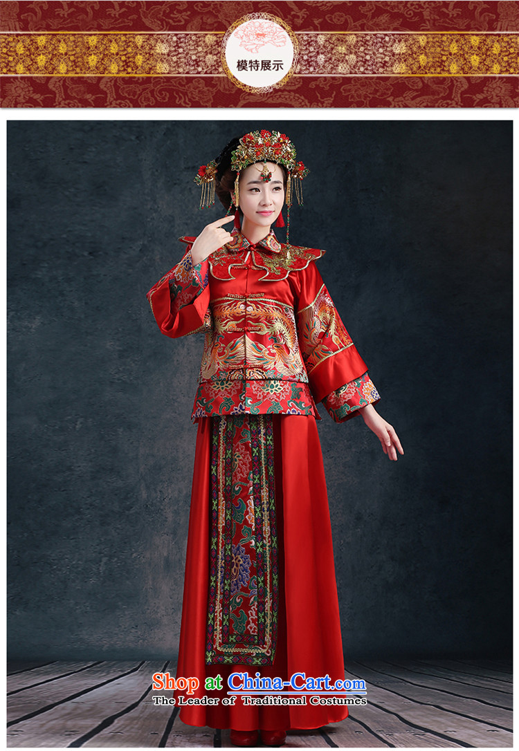        Bridesmaid Services 2015 HANNIZI bows Service Bridal wedding dress red Soo Wo Service retro long red L picture, prices, brand platters! The elections are supplied in the national character of distribution, so action, buy now enjoy more preferential! As soon as possible.