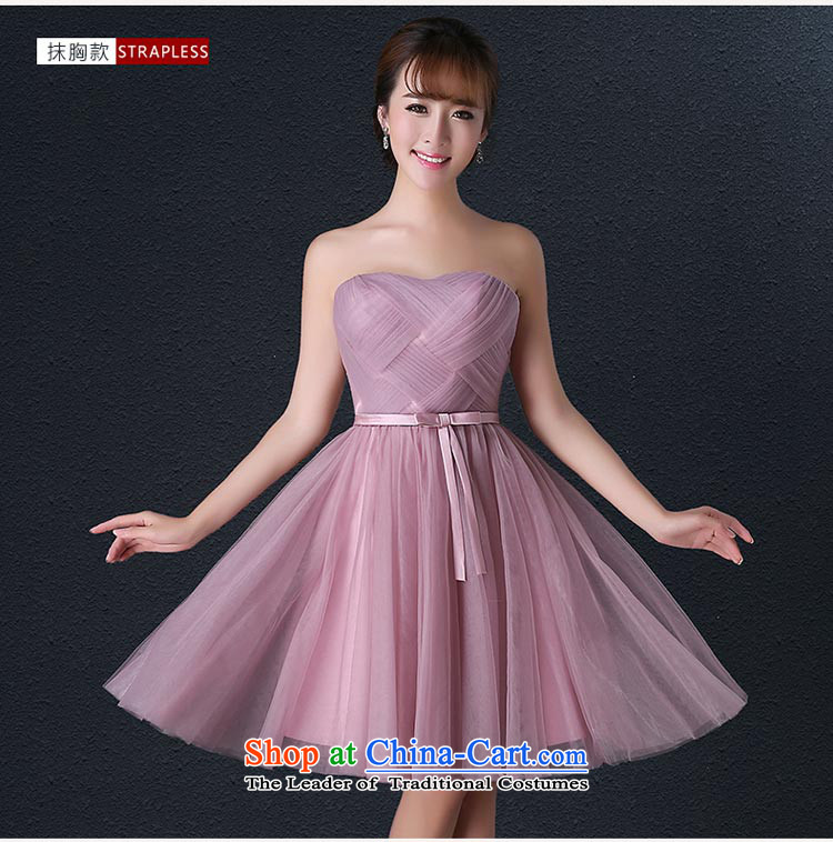 Hillo Lisa (XILUOSHA) bridesmaid services 2015 new bridesmaid dress small dress short skirts marriage) bridesmaid mission sister services meat small toner short skirt light purple - Erase A chest pictures, prices, XXL brand platters! The elections are supplied in the national character of distribution, so action, buy now enjoy more preferential! As soon as possible.