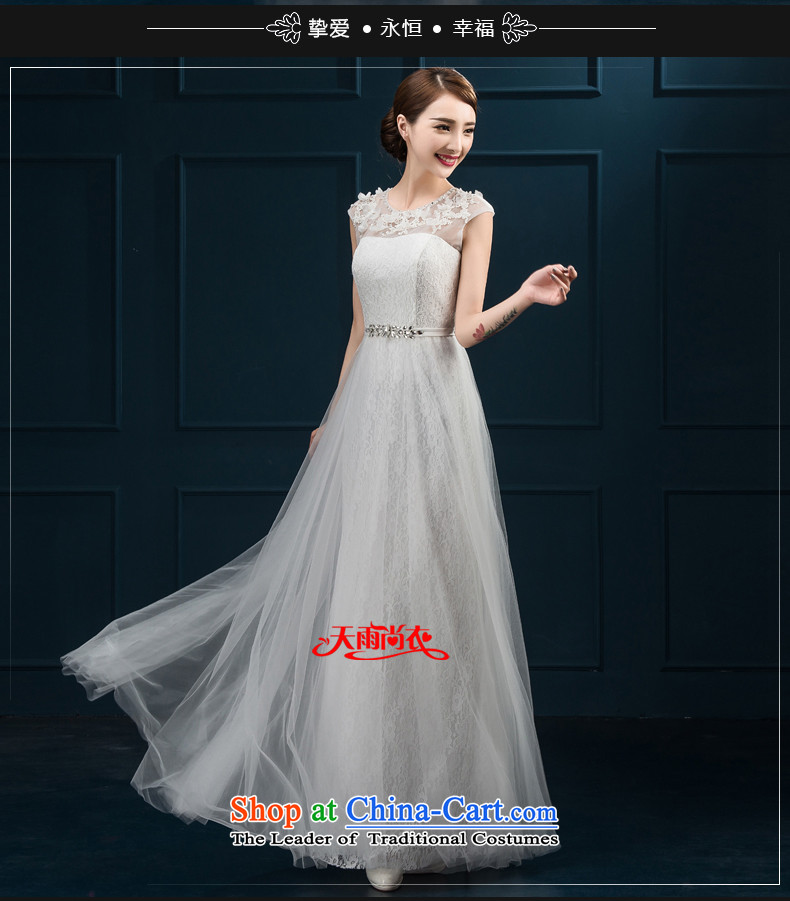 Rain Coat 2015 autumn is the new Korean shoulders and sexy long bridesmaid dresses marriages dinner will dress LF228 white S picture, prices, brand platters! The elections are supplied in the national character of distribution, so action, buy now enjoy more preferential! As soon as possible.