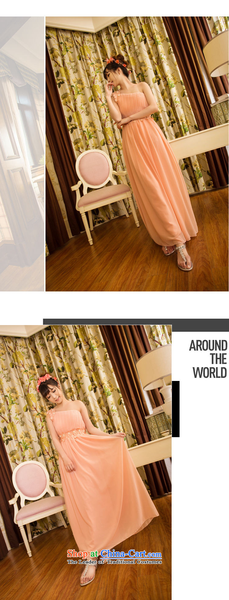 No. of 2015 sweet temperament OL banquet bridesmaid married Beveled Shoulder dresses female long skirt dress white left shoulder strap with invisible S picture, prices, brand platters! The elections are supplied in the national character of distribution, so action, buy now enjoy more preferential! As soon as possible.