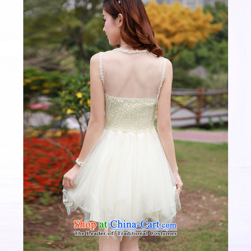No. of 2015 does not rule stitching manually customised on population bon bon princess dresses bridesmaid sister small dress code, apricot are products of (pzpzquality) , , , shopping on the Internet