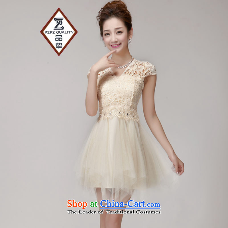 No. of 2015 lace hook spent manually staple pearl aristocratic dresses bon bon skirt temperament bridesmaid sister dress code, products are pink resistance (pzpzquality) , , , shopping on the Internet