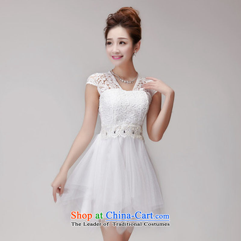 No. of 2015 lace hook spent manually staple pearl aristocratic dresses bon bon skirt temperament bridesmaid sister dress code, products are pink resistance (pzpzquality) , , , shopping on the Internet