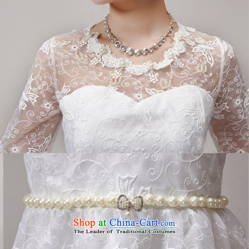 The status of the Staple Pearl Sau San Princess 2015 skirt dress champagne color and chest bridesmaid sister small white dresses service codes, products are taken (pzpzquality) , , , shopping on the Internet