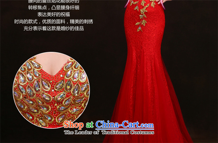      Toasting Champagne Services 2015 new HUNNZ stylish anointed chest dress bride wedding dress, Red S pictures crowsfoot, prices, brand platters! The elections are supplied in the national character of distribution, so action, buy now enjoy more preferential! As soon as possible.