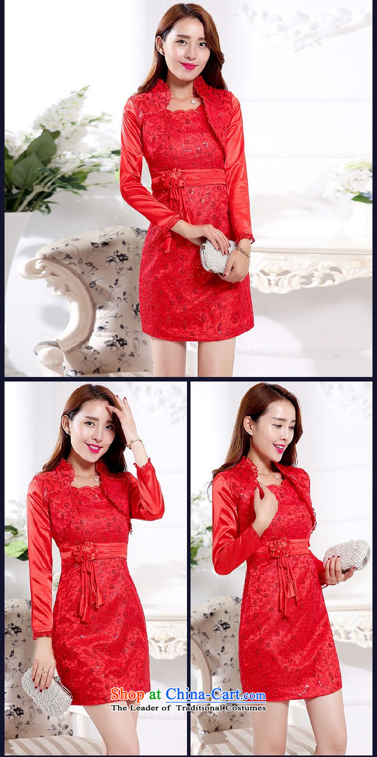 The 2015 autumn and winter new president two kits of red bridal dresses retro dress Sau San Banquet in long bows cheongsam look bridesmaid Services Services 1 red XXXL picture, prices, brand platters! The elections are supplied in the national character of distribution, so action, buy now enjoy more preferential! As soon as possible.