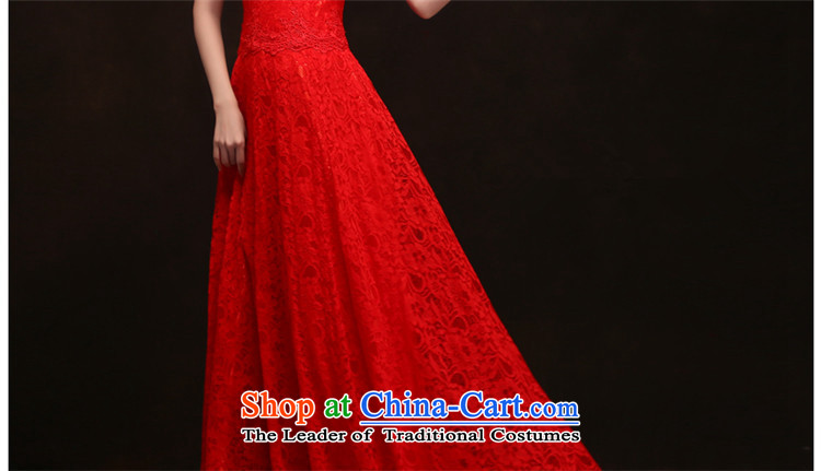 The spring and summer of 2015 New HUNNZ, Korean brides stylish wedding dress long banquet dinner dress RED M picture, prices, brand platters! The elections are supplied in the national character of distribution, so action, buy now enjoy more preferential! As soon as possible.