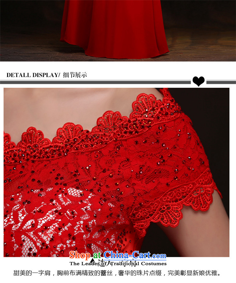 2015 Spring/Summer long HUNNZ word, the new bride dresses shoulder banquet evening dresses bows bridesmaid services services red XXL picture, prices, brand platters! The elections are supplied in the national character of distribution, so action, buy now enjoy more preferential! As soon as possible.