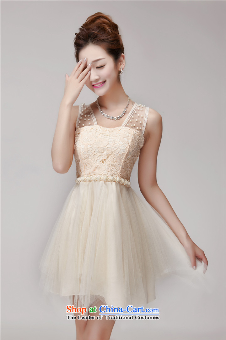 No. of 2015 lace hook spent manually staple Pearl Princess bon bon skirt elastic waist nets bridesmaid sister dress code are apricot color pictures, prices, brand platters! The elections are supplied in the national character of distribution, so action, buy now enjoy more preferential! As soon as possible.