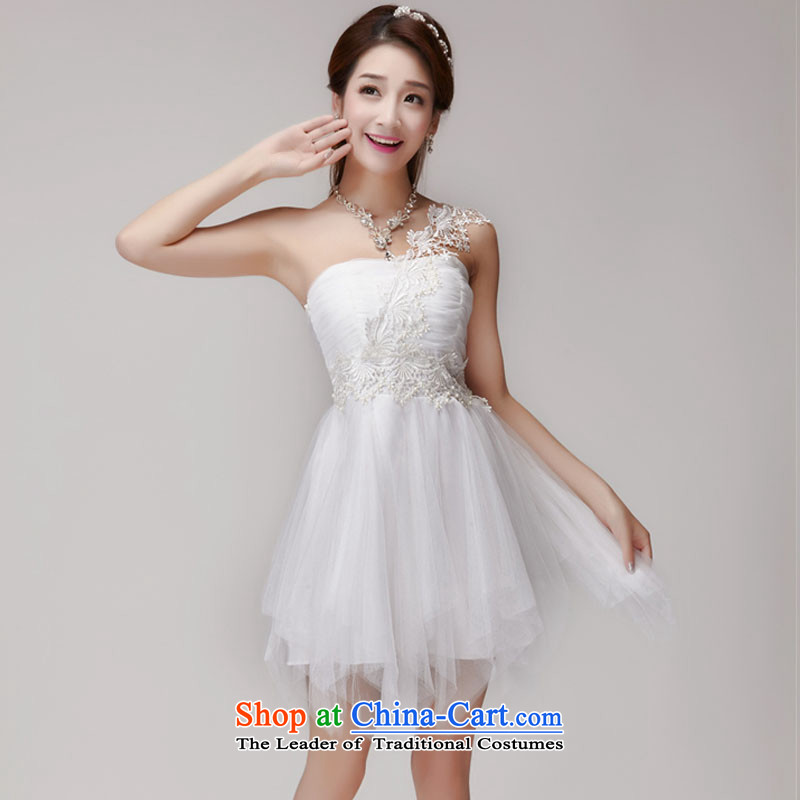 Andro ya 2015 nails pearl bridesmaid sister skirt short of services and banquet dinner dress small chest dress code, apricot are Louis oder nga (LOUIS.AODEYA) , , , shopping on the Internet