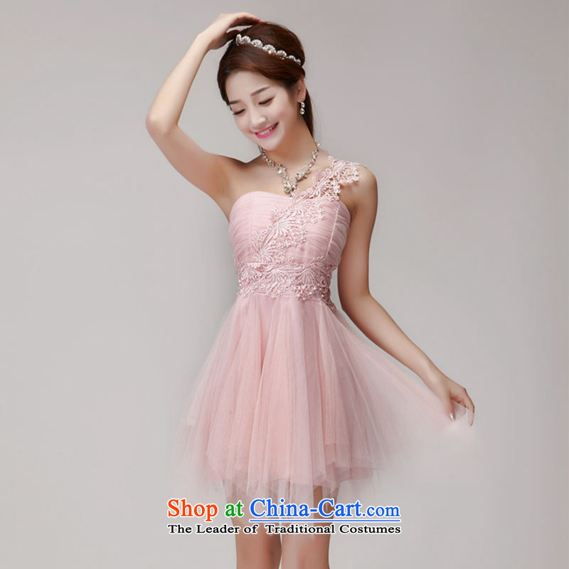 Andro ya 2015 nails pearl bridesmaid sister skirt short of services and banquet dinner dress small chest dress code, apricot are Louis oder nga (LOUIS.AODEYA) , , , shopping on the Internet