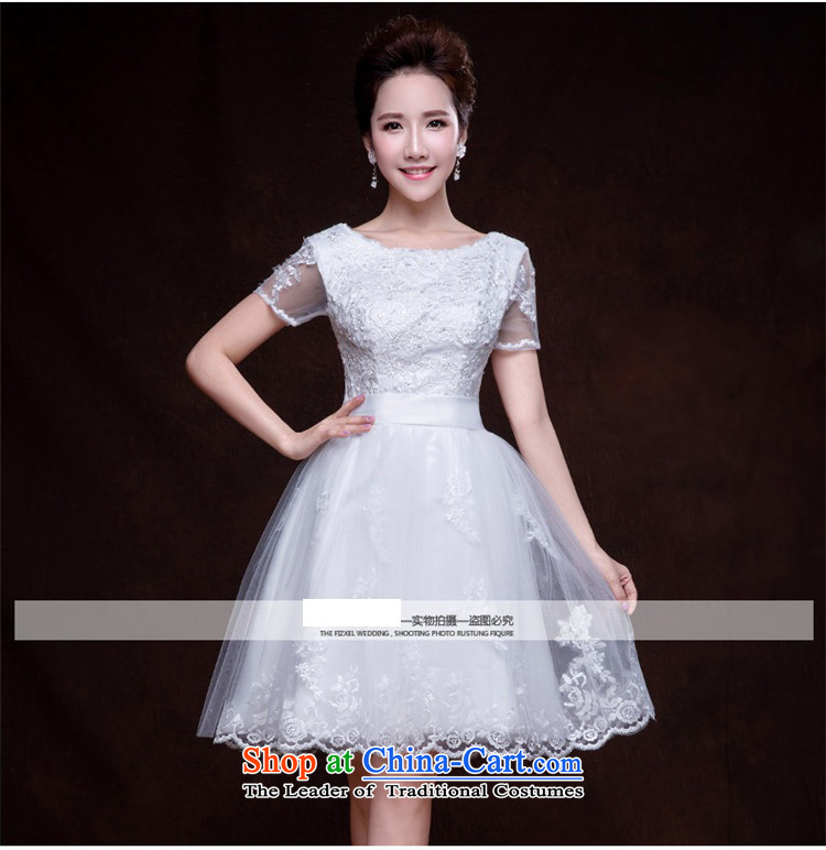 2015 Long dresses HUNNZ Korean fashion evening dress uniform white, bows bridesmaid services white L picture, prices, brand platters! The elections are supplied in the national character of distribution, so action, buy now enjoy more preferential! As soon as possible.