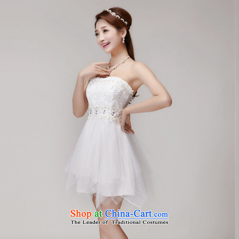 Andro ya 2015 manually staple pearl diamond temperament and Sau San chest dresses bridesmaid skirt pink dresses groups are code, Louis oder Ya (LOUIS.AODEYA) , , , shopping on the Internet