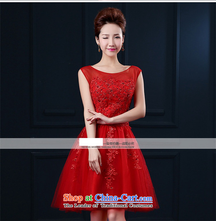 2015 Red Korean-style HUNNZ lace tie a field shoulder wedding dress dress Bridal Services Red M pictures transmitted, prices, brand platters! The elections are supplied in the national character of distribution, so action, buy now enjoy more preferential! As soon as possible.