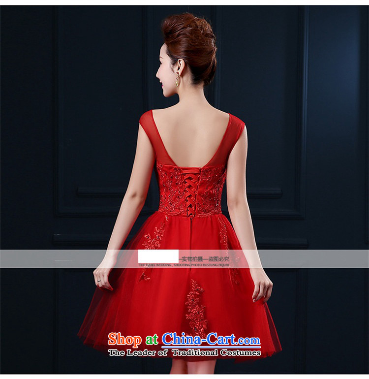 2015 Red Korean-style HUNNZ lace tie a field shoulder wedding dress dress Bridal Services Red M pictures transmitted, prices, brand platters! The elections are supplied in the national character of distribution, so action, buy now enjoy more preferential! As soon as possible.