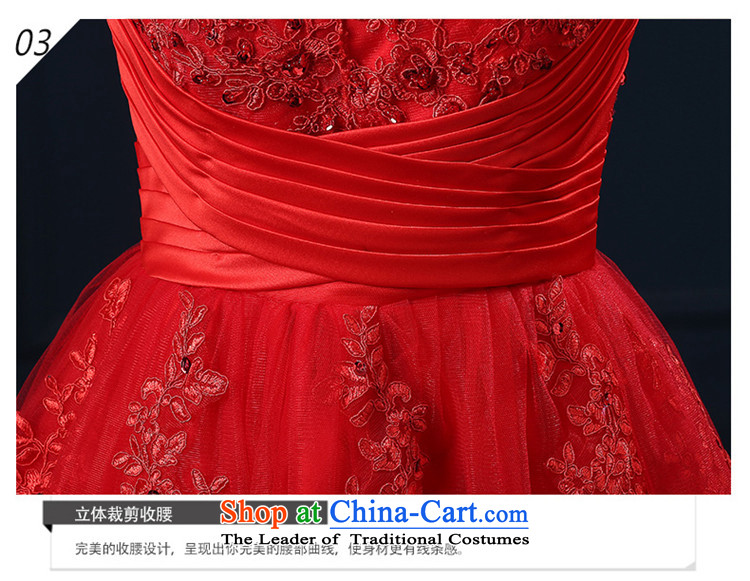 2015 HUNNZ lace stylish new spring and summer bride dress bows bridesmaid services services straps, Red S picture, prices, brand platters! The elections are supplied in the national character of distribution, so action, buy now enjoy more preferential! As soon as possible.