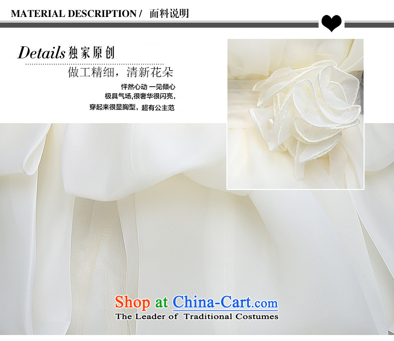 2015 Autumn and winter new dresses and sexy anointed chest bride bows service, service and bridesmaid chest marriage small dress White M standard code for Sau San 3-5 day shipping) Picture, prices, brand platters! The elections are supplied in the national character of distribution, so action, buy now enjoy more preferential! As soon as possible.