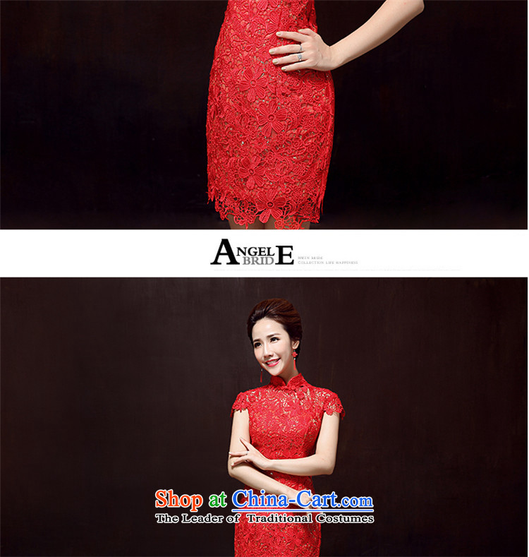     Toasting champagne HUNNZ services bridesmaid services 2015 Spring/Summer new retro long gown dress bride red short) S picture, prices, brand platters! The elections are supplied in the national character of distribution, so action, buy now enjoy more preferential! As soon as possible.