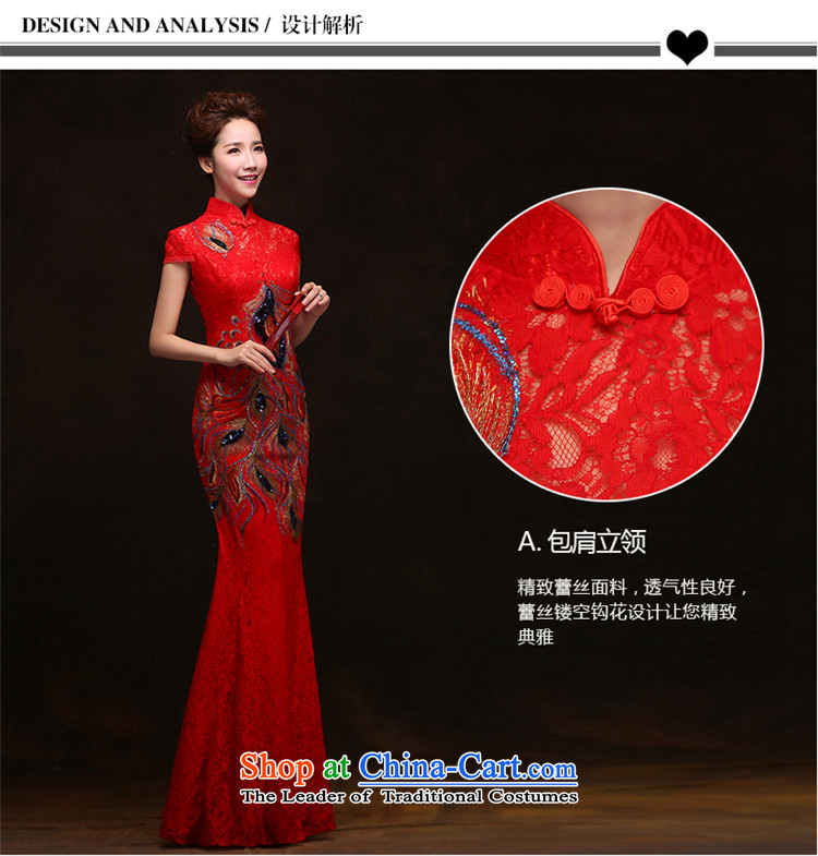 2015 Long dresses HUNNZ retro floral bride wedding dress spring and summer new bows services red L picture, prices, brand platters! The elections are supplied in the national character of distribution, so action, buy now enjoy more preferential! As soon as possible.