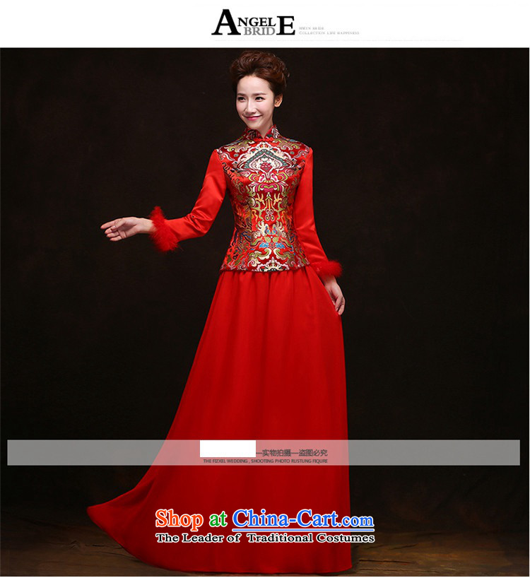 2015 Red long HUNNZ Bridal Services large retro bows banquet evening dresses bridesmaid services red XXL picture, prices, brand platters! The elections are supplied in the national character of distribution, so action, buy now enjoy more preferential! As soon as possible.
