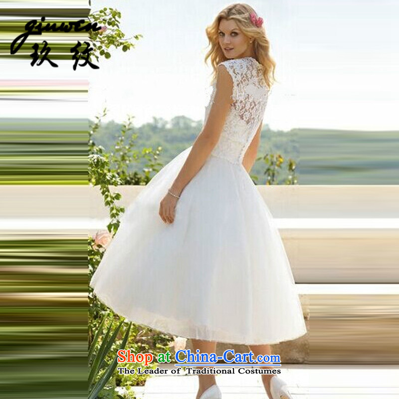 The new Europe and the tattoo Ko Yo white wedding dresses X-28-6959 White M Ko Yo (giuwen) , , , shopping on the Internet
