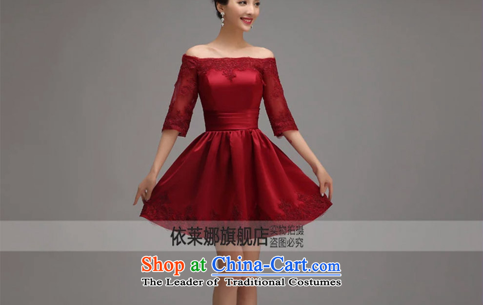 Toasting champagne bride services 2015 new summer short of Sau San wedding dress betrothal small word dress shoulder evening dresses female xxl picture, prices, brand platters! The elections are supplied in the national character of distribution, so action, buy now enjoy more preferential! As soon as possible.
