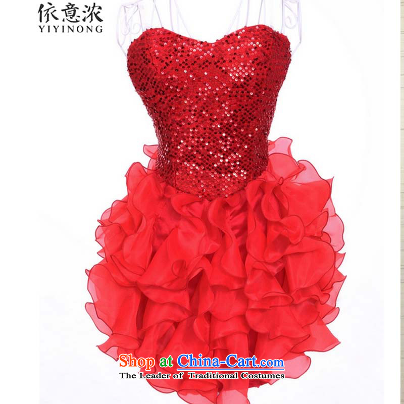 In accordance with the intent on-chip 0916# thick billowy flounces short of small dress bridesmaid skirt anointed chest dresses cake skirt Stage Costume White, in accordance with the intention will YIYINONG enrichment () , , , shopping on the Internet