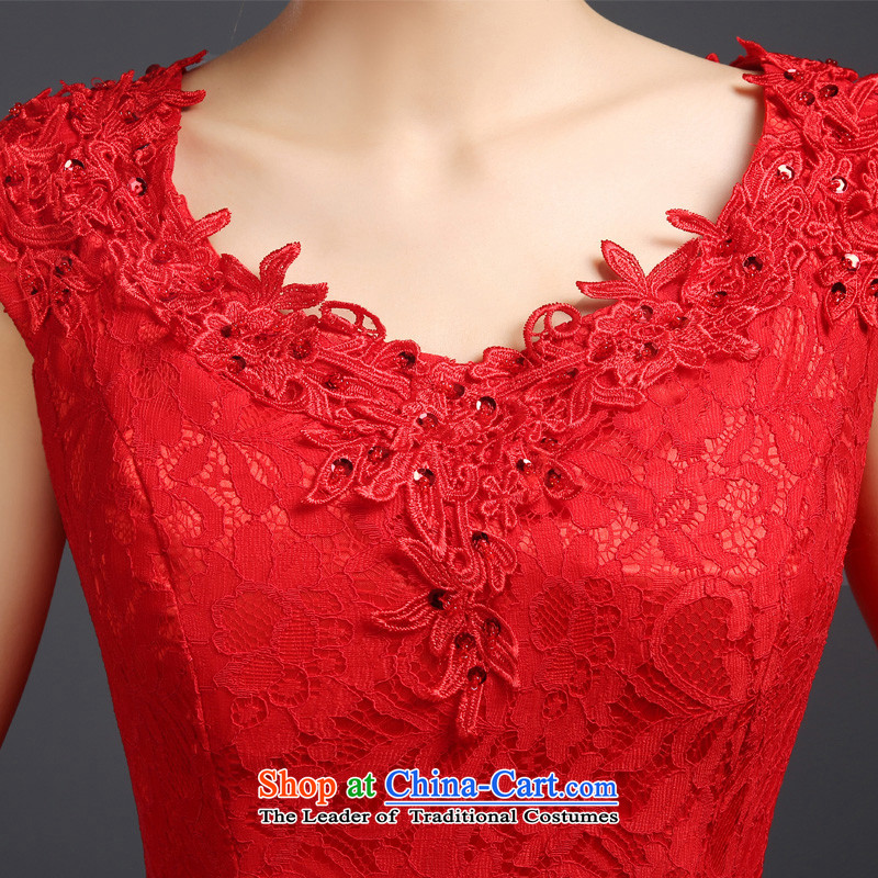2015 Chief toasting champagne HUNNZ) red ethnic bride wedding dress banquet evening dresses red S,HUNNZ,,, shopping on the Internet