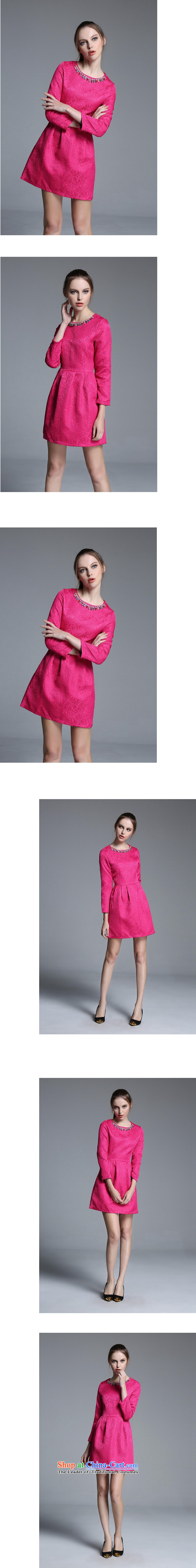 In accordance with the intention is thicker 9185# elegant small dress aristocratic Heung-video thin Foutune of forming the Sau San long-sleeved dresses pink S picture, prices, brand platters! The elections are supplied in the national character of distribution, so action, buy now enjoy more preferential! As soon as possible.
