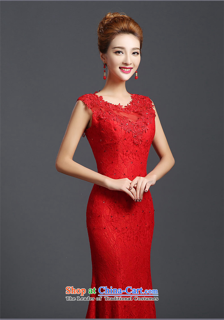      Toasting champagne served bridesmaid HUNNZ Services 2015 new summer national wind long sleeveless bride wedding dress red XXL picture, prices, brand platters! The elections are supplied in the national character of distribution, so action, buy now enjoy more preferential! As soon as possible.