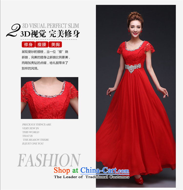 Hunnz 2015 stylish and simple Sau San long lace Bridal Fashion long gown banquet evening dresses red S picture, prices, brand platters! The elections are supplied in the national character of distribution, so action, buy now enjoy more preferential! As soon as possible.