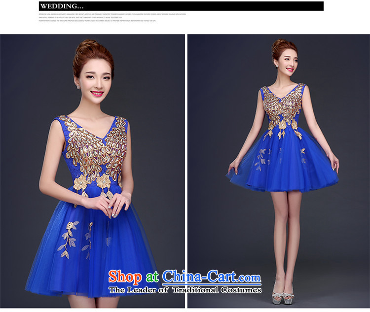 The lifting strap, 2015 HUNNZ bride wedding dress banquet evening dress Wedding Dress Short of booking strap royal blue XL Photo, prices, brand platters! The elections are supplied in the national character of distribution, so action, buy now enjoy more preferential! As soon as possible.