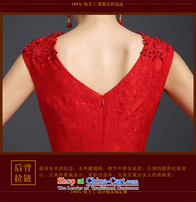 The spring and summer of 2015 New HANNIZI stylish large Sau San Korean Sau San lace banquet dress bows services RED M picture, prices, brand platters! The elections are supplied in the national character of distribution, so action, buy now enjoy more preferential! As soon as possible.
