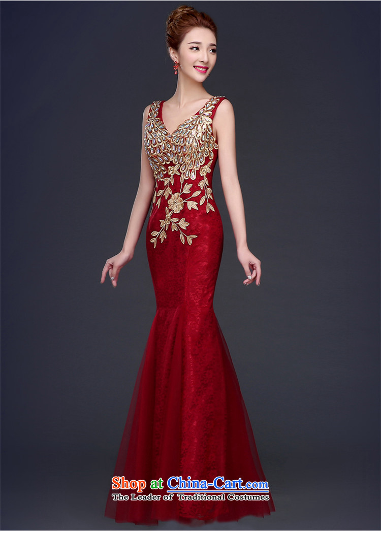 Hannizi 2015 stylish and simple large Sau San crowsfoot bride booking wedding-dress bows services evening dress red S picture, prices, brand platters! The elections are supplied in the national character of distribution, so action, buy now enjoy more preferential! As soon as possible.