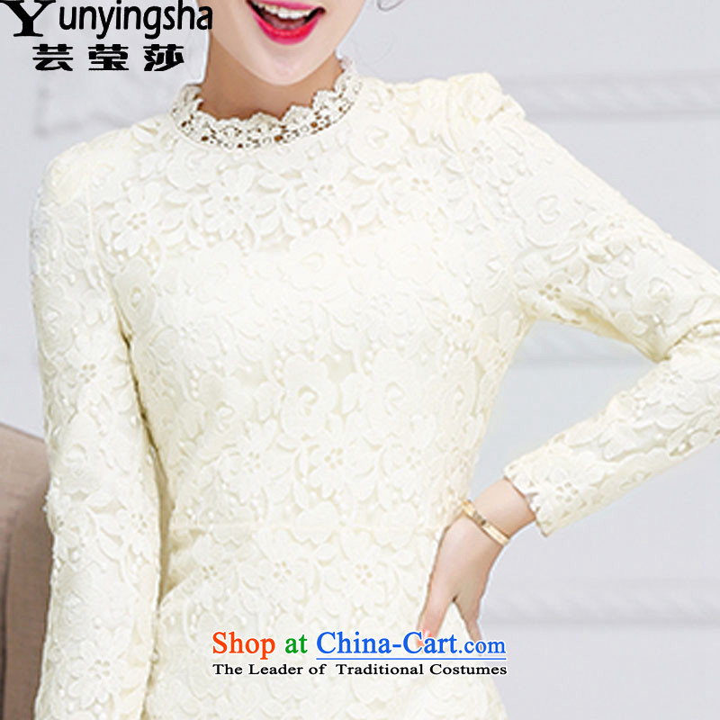 Yun-ying sa 2015 Autumn load new women's HANGZHOU CHAISHI IMP skirt wear shirts temperament of the Sau San children daily dress banquet skirt 9619 m Yellow S children is Ying sa shopping on the Internet has been pressed.