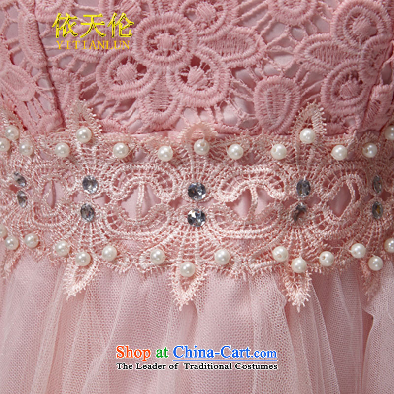 In accordance with the manual nail Pearl Tianlun International Diamond temperament and Sau San chest dresses bridesmaid TW1013 groups will white dress (85-115 catties) according to the affection of shopping on the Internet has been pressed.