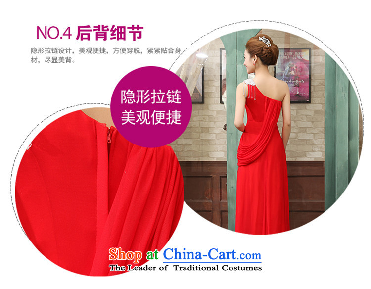 Click shoulder length HUNNZ 2015 stylish solid color bride booking wedding-dress bows services banquet evening dresses red L picture, prices, brand platters! The elections are supplied in the national character of distribution, so action, buy now enjoy more preferential! As soon as possible.