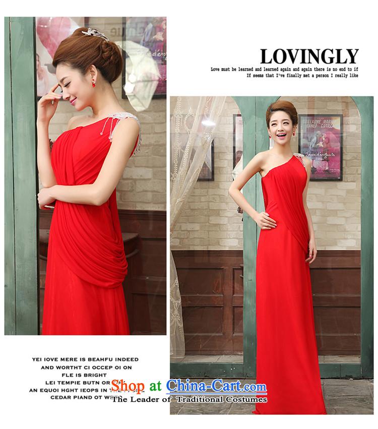 Click shoulder length HUNNZ 2015 stylish solid color bride booking wedding-dress bows services banquet evening dresses red L picture, prices, brand platters! The elections are supplied in the national character of distribution, so action, buy now enjoy more preferential! As soon as possible.