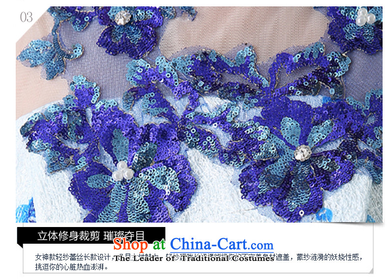 Time Syrian porcelain blue marriages bows Annual Dinner Performances bridesmaid wedding dress bride dress short skirt, light blue M picture, prices, brand platters! The elections are supplied in the national character of distribution, so action, buy now enjoy more preferential! As soon as possible.