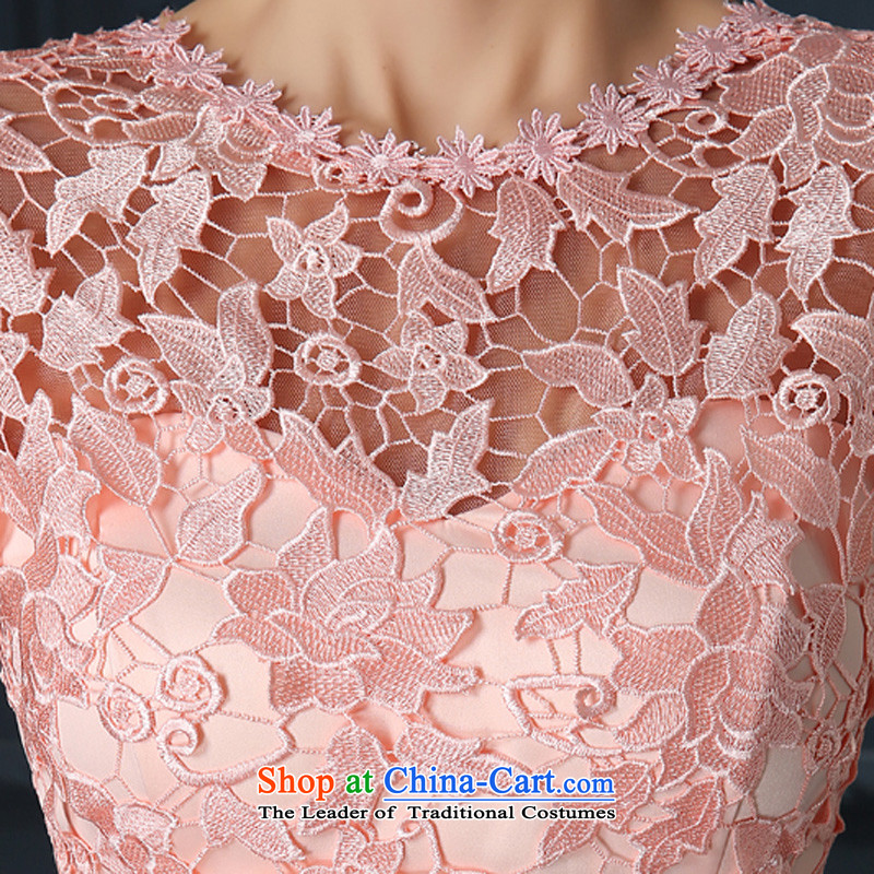 Time Syrian orange pink bride bridesmaid marriage bows service dinners annual concert wedding dresses 2015 new bride bows services , L, Syria has been pressed time shopping on the Internet