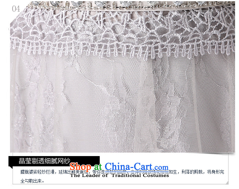 Time Syrian gray lace marriages bows service long wedding banquet annual meeting wedding dresses 2015 New Light Gray L picture, prices, brand platters! The elections are supplied in the national character of distribution, so action, buy now enjoy more preferential! As soon as possible.