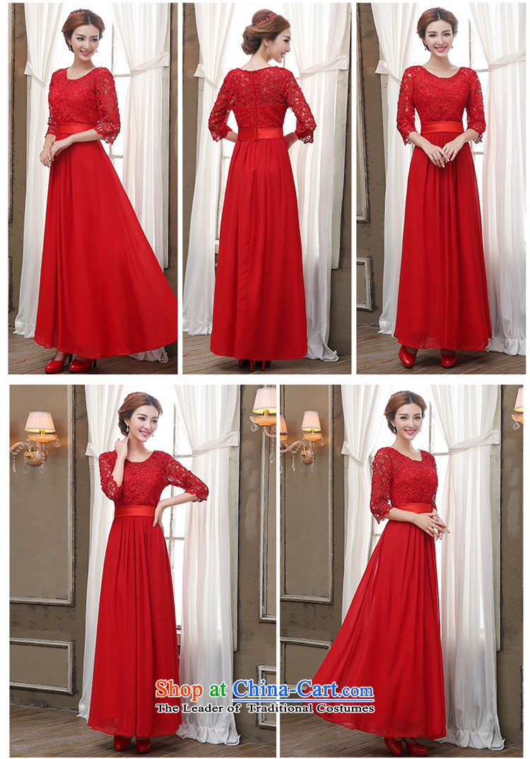 2015 Korean Beauty HANNIZI bride wedding banquet set evening dresses bows to red female red S picture, prices, brand platters! The elections are supplied in the national character of distribution, so action, buy now enjoy more preferential! As soon as possible.