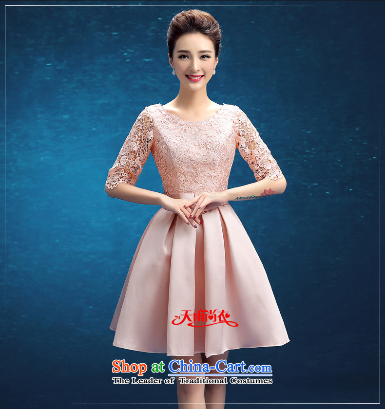 Rain-sang yi 2015 new bride wedding dress bridesmaid wedding dresses in Sau San lace banquet short-sleeved) evening dresses LF230 picture color M brand, prices, picture platters! The elections are supplied in the national character of distribution, so action, buy now enjoy more preferential! As soon as possible.
