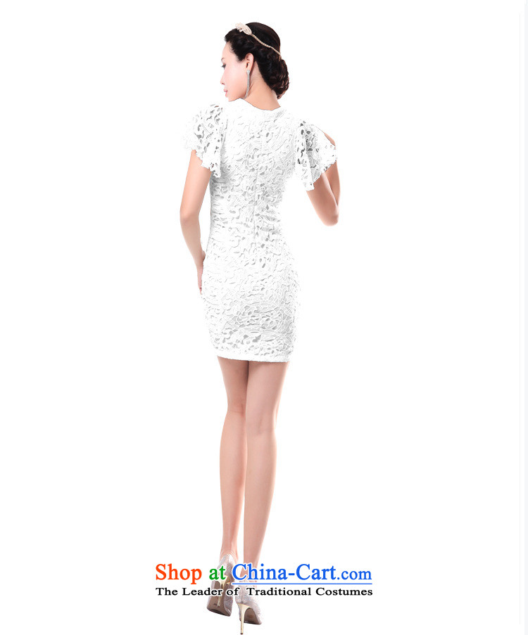 Mano-hwan's 2015 summer night female lace engraving dresses short skirts and sexy Dress Short of overalls White XL Show pictures, prices, brand platters! The elections are supplied in the national character of distribution, so action, buy now enjoy more preferential! As soon as possible.