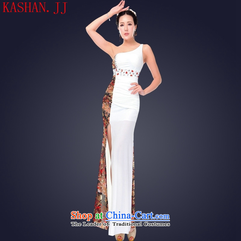 Mano-hwan's 2015 Summer sexy female nightclubs dresses long banquet dinner dress will shoulder KTV Princess Services Red XL, Susan Sarandon Zaoyuan (KASHAN.JJ card) , , , shopping on the Internet