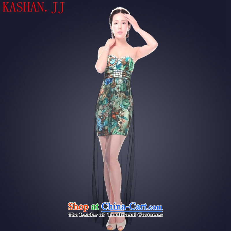 Mano-hwan's 2015 Summer sexy anointed chest dresses Long Short of nightclubs dress will serve ktv princess service technicians in red XL, Susan Sarandon KASHAN.JJ bandying (Card) , , , shopping on the Internet